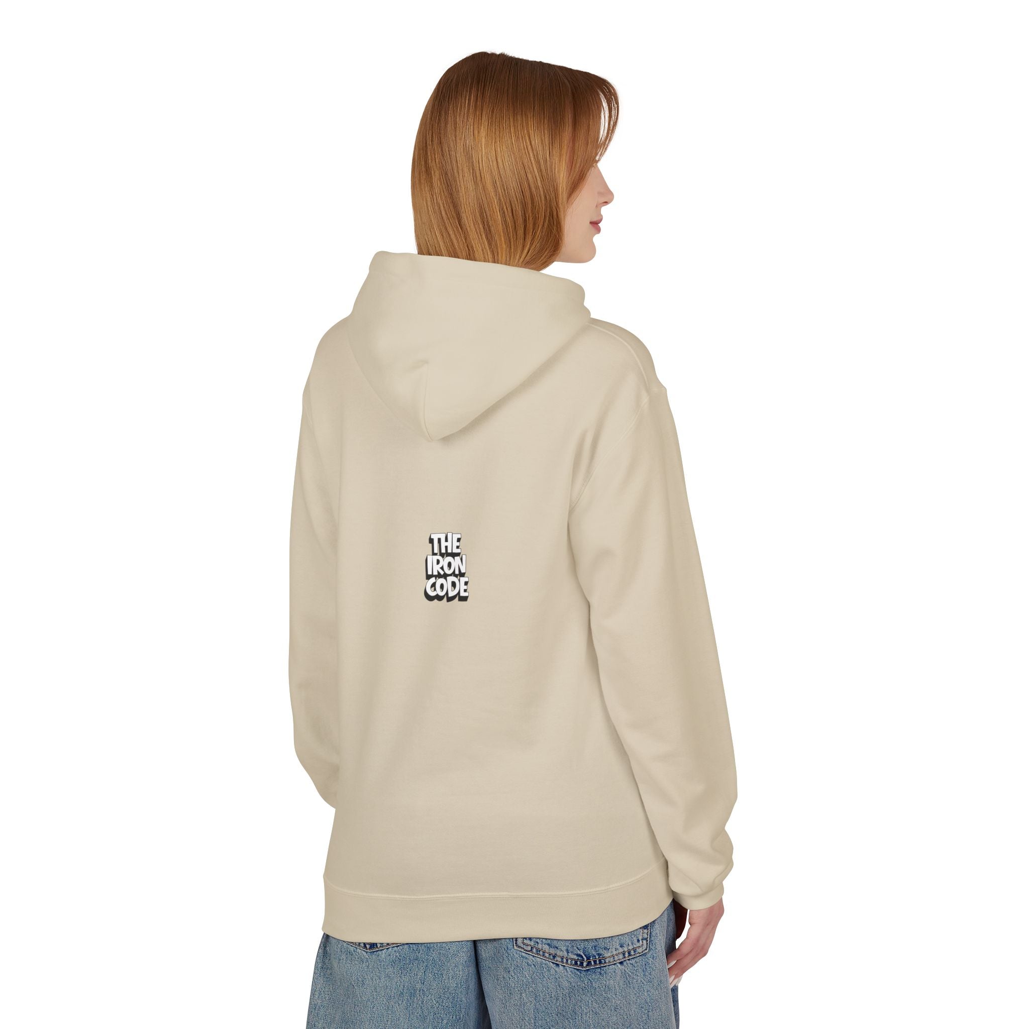 Hoodie — "Loved Unconditionally" Heart Design