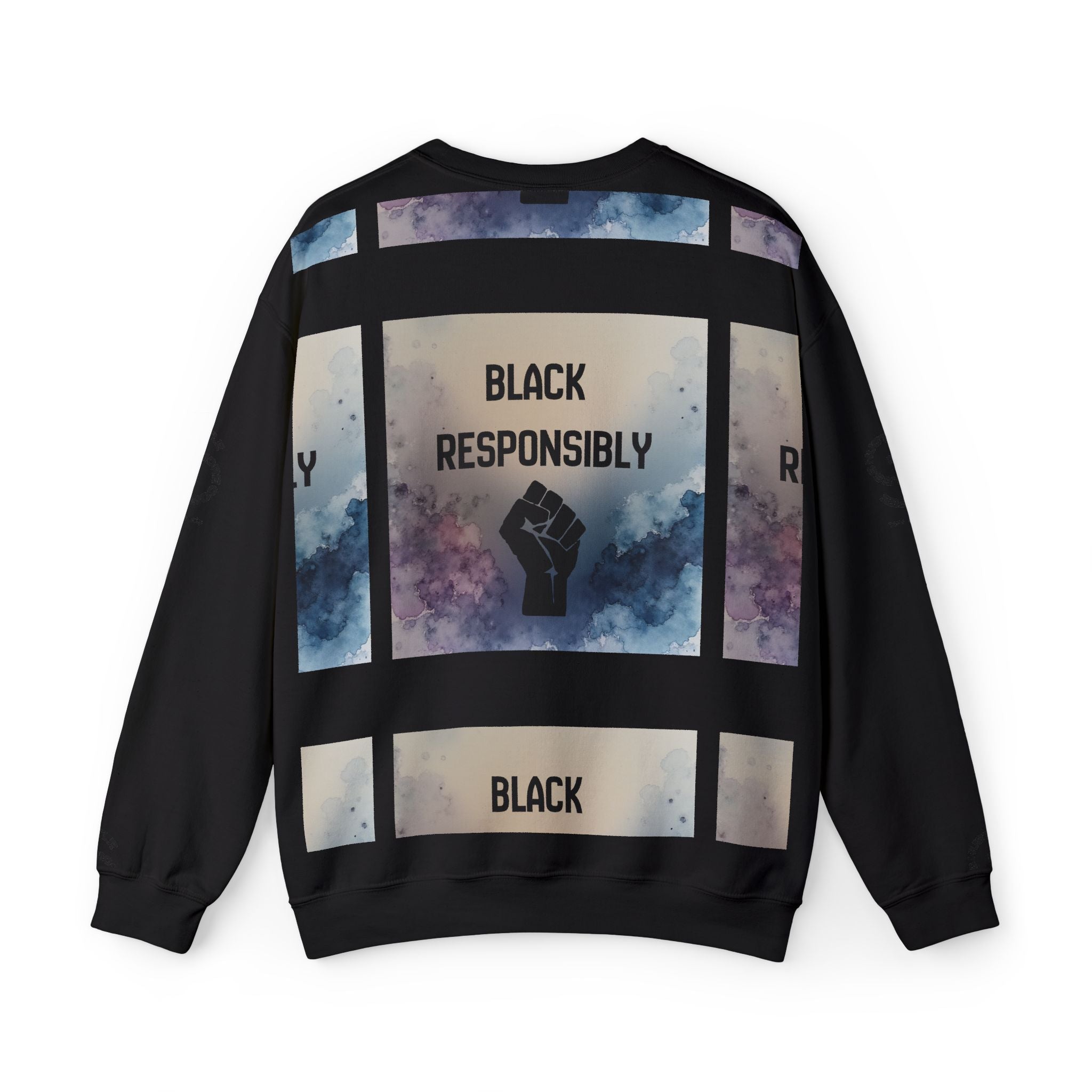 Crewneck Sweatshirt — Black Responsibly