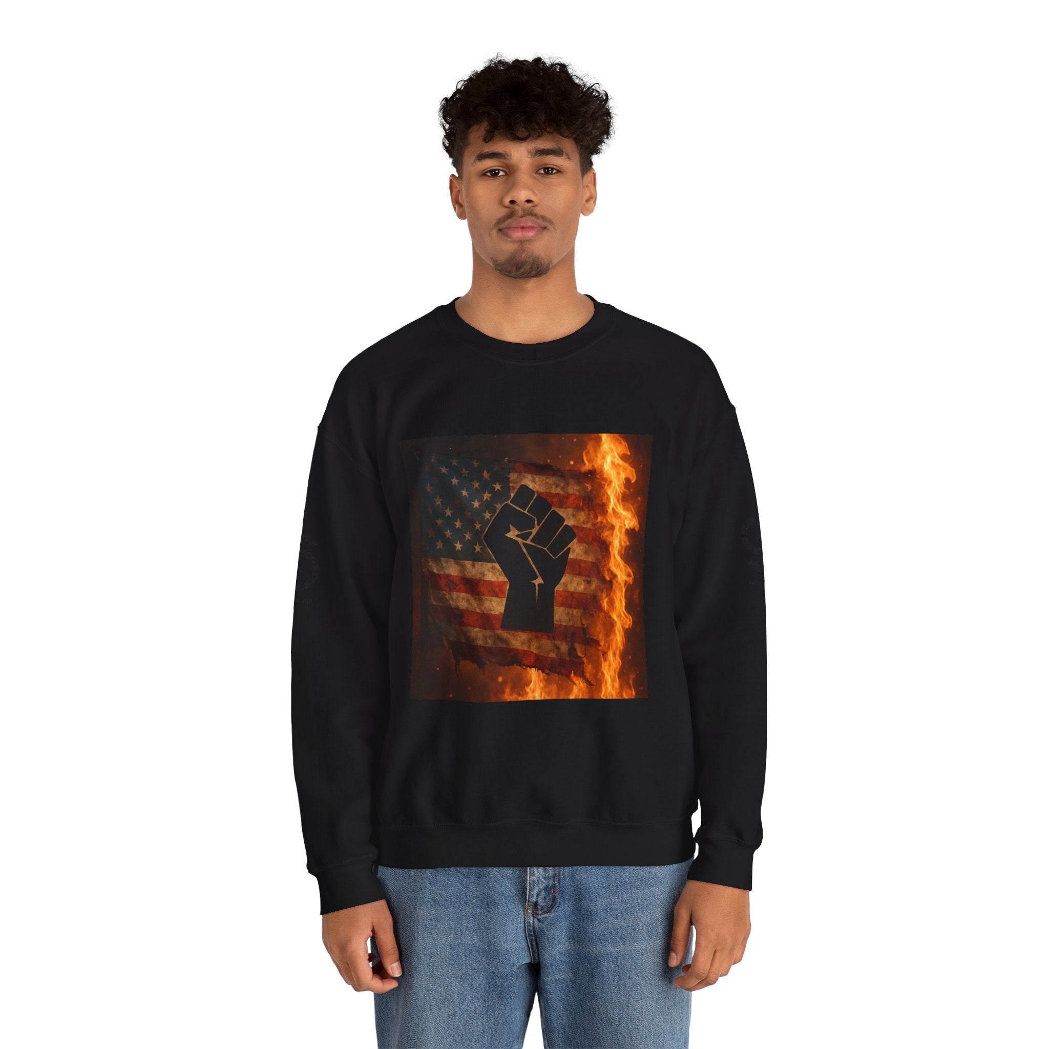 Crewneck Sweatshirt — Black Responsibly