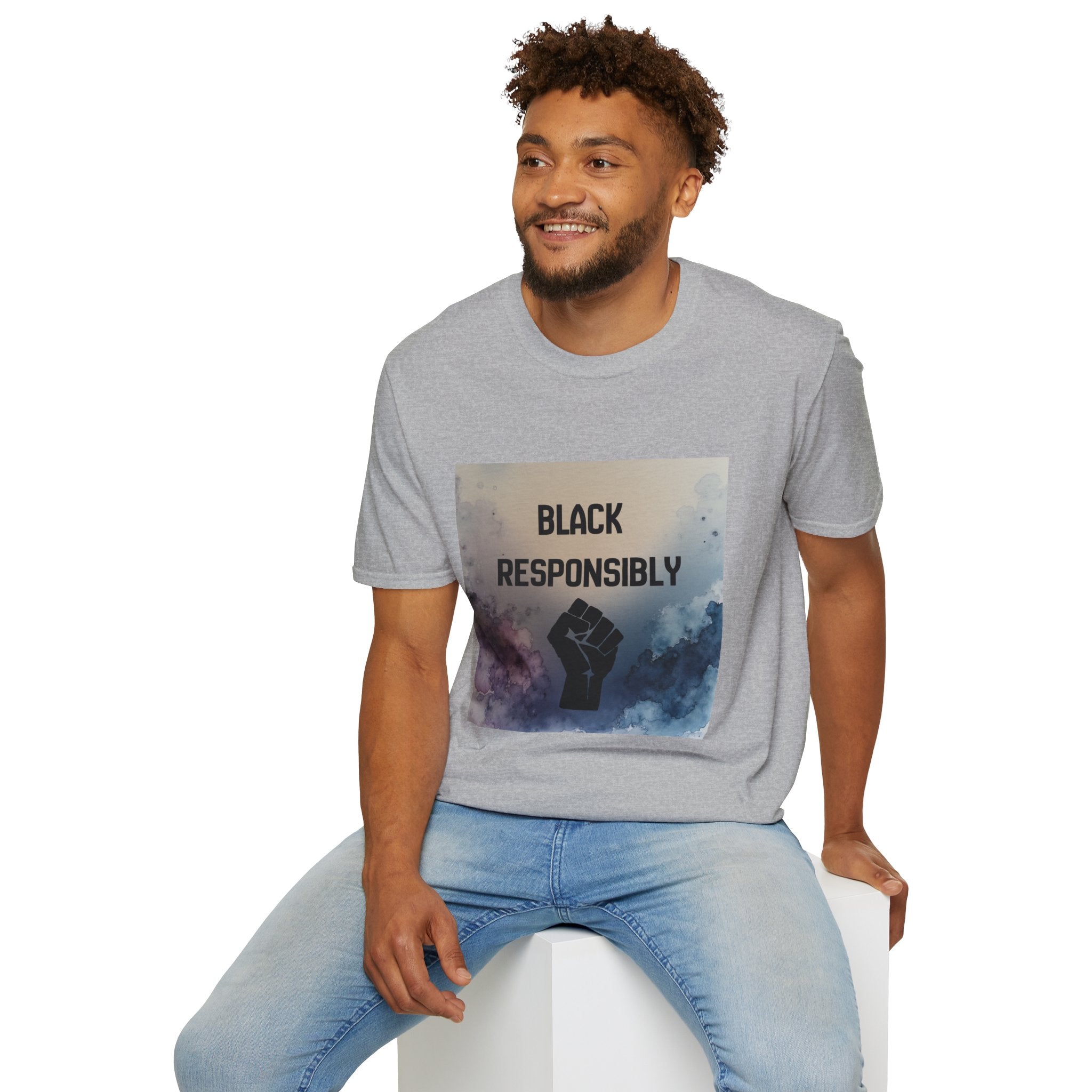 T-Shirt — Black Responsibly