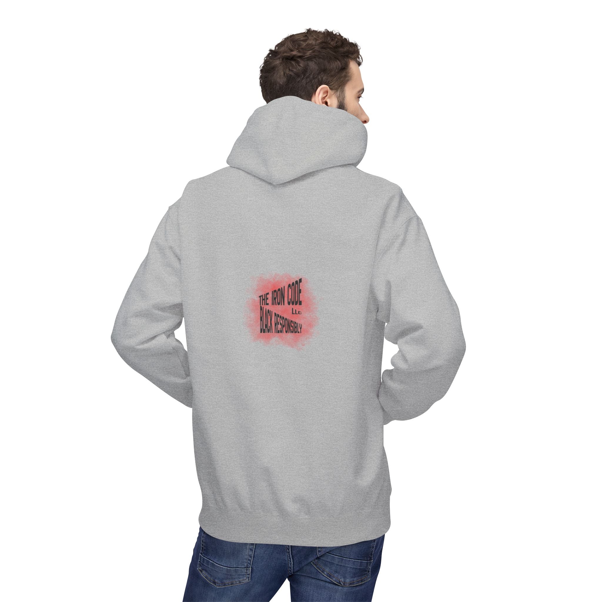Hoodie — Committed Not Comfortable Romantic Heart Design (Valentine’s Day Gift)
